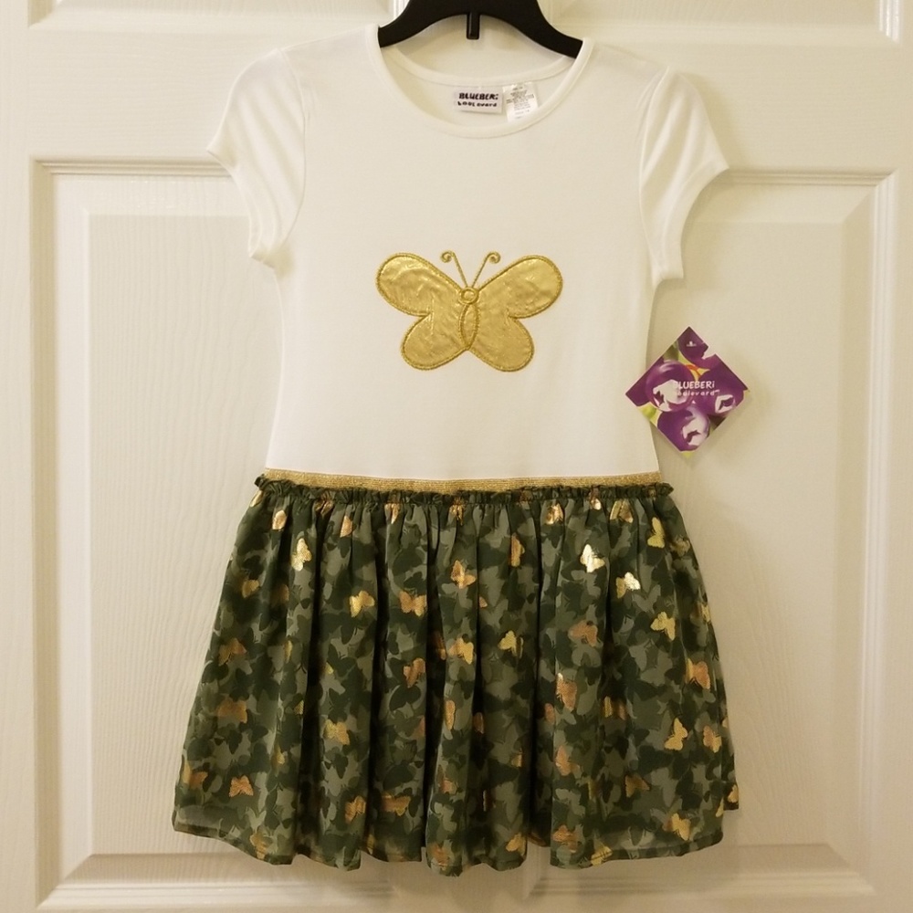 Girls Dress Blueberi Blvd
